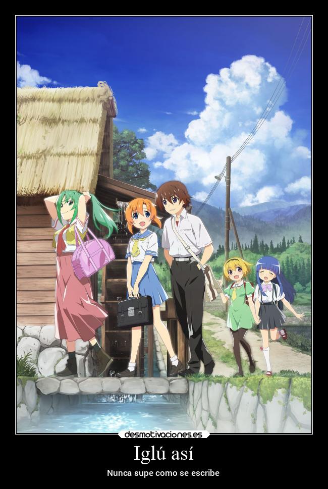 Iglú así - Nunca supe como se escribe