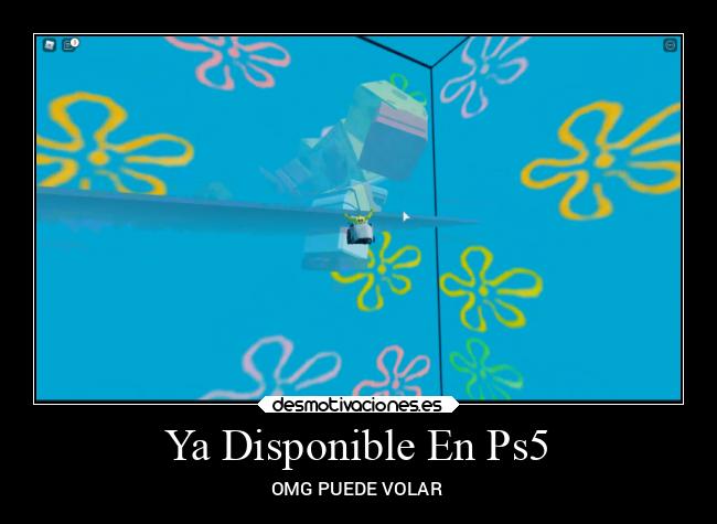 Ya Disponible En Ps5 - OMG PUEDE VOLAR