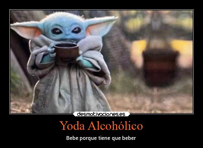 Yoda Alcohólico -