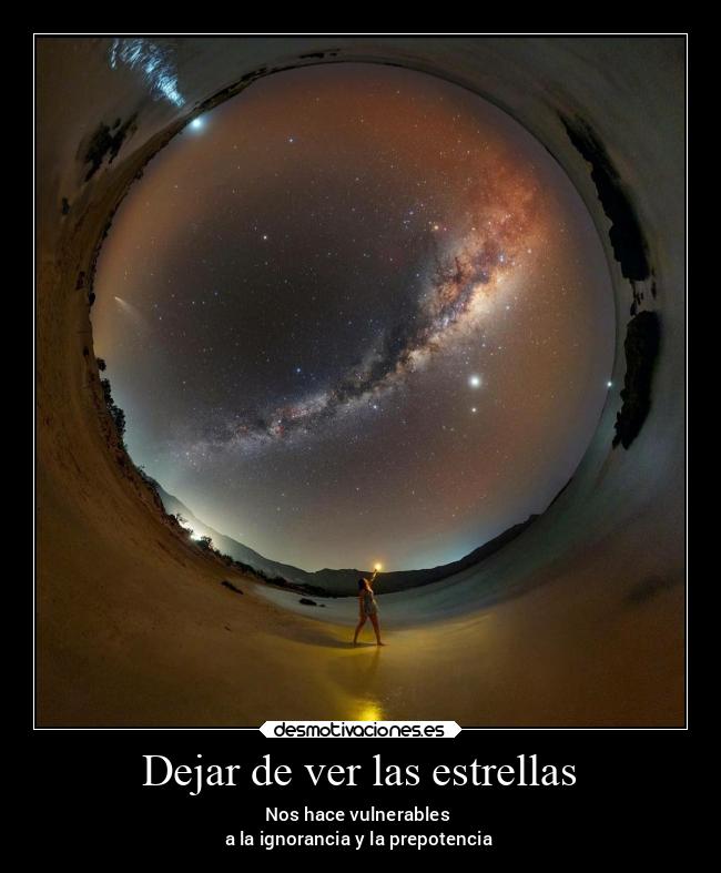 Dejar de ver las estrellas - 