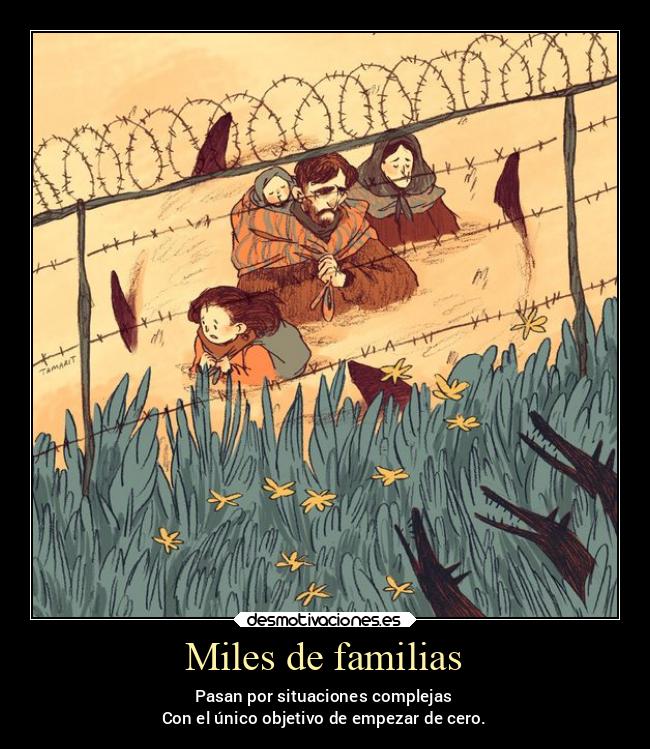 Miles de familias -