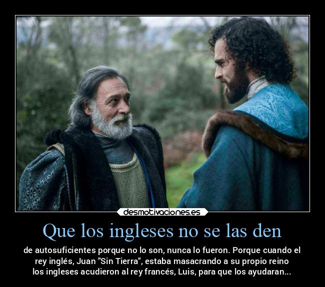 Que los ingleses no se las den -