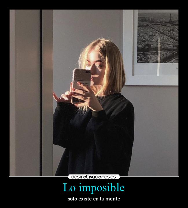 carteles imposible caracter silencio alicea laterceracola desmotivaciones