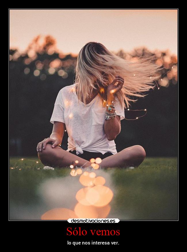 Sólo vemos -
