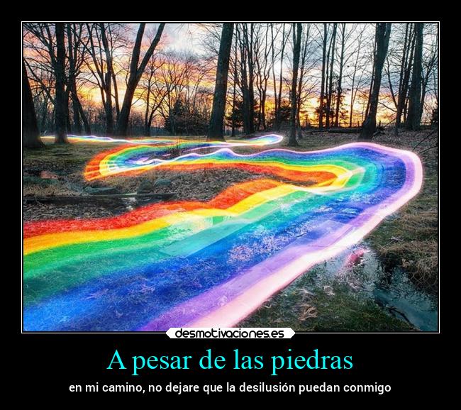 A pesar de las piedras - 