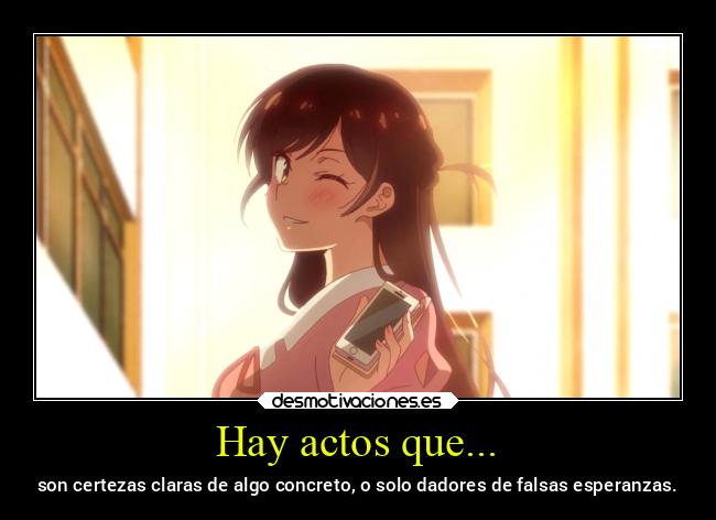 Hay actos que... - 