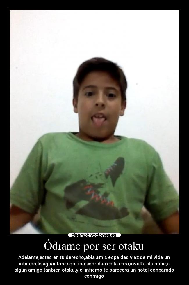 carteles anime desmotivaciones