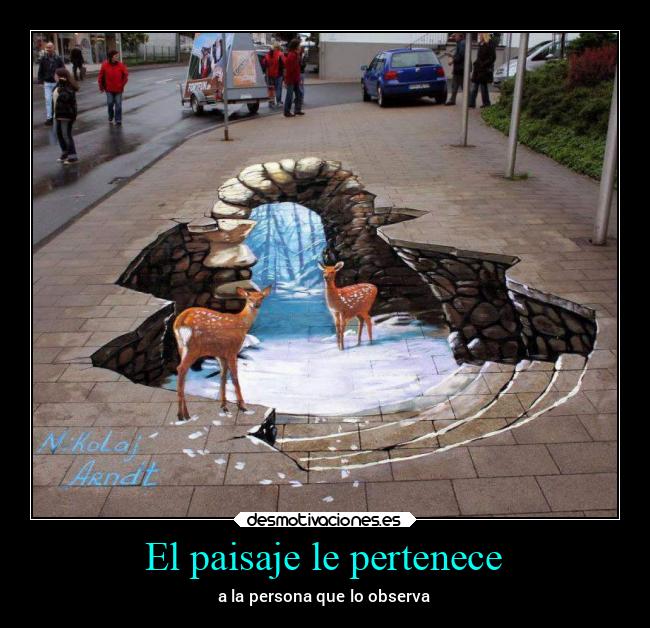 El paisaje le pertenece - 