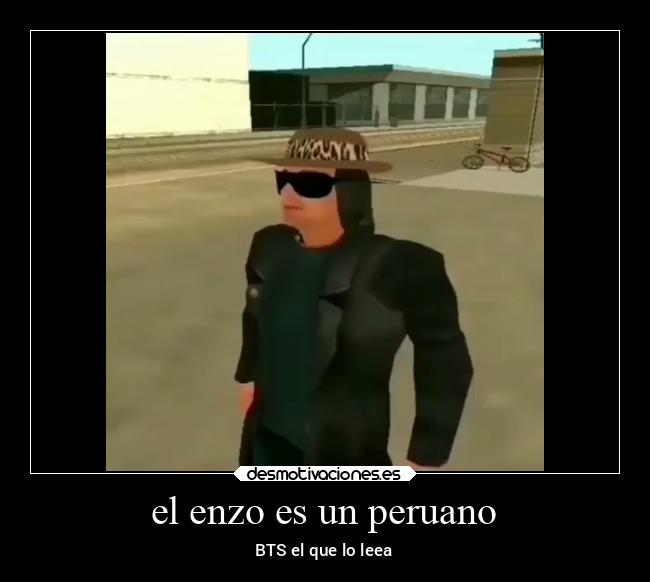 el enzo es un peruano -
