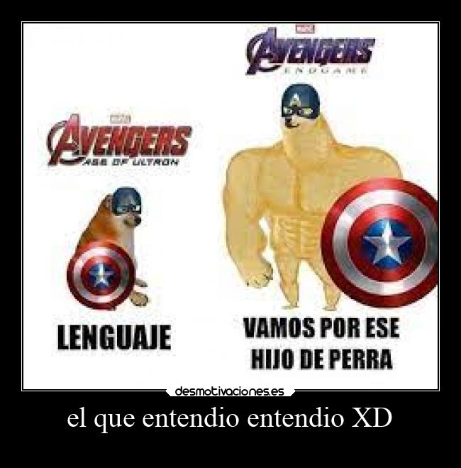 el que entendio entendio XD - 