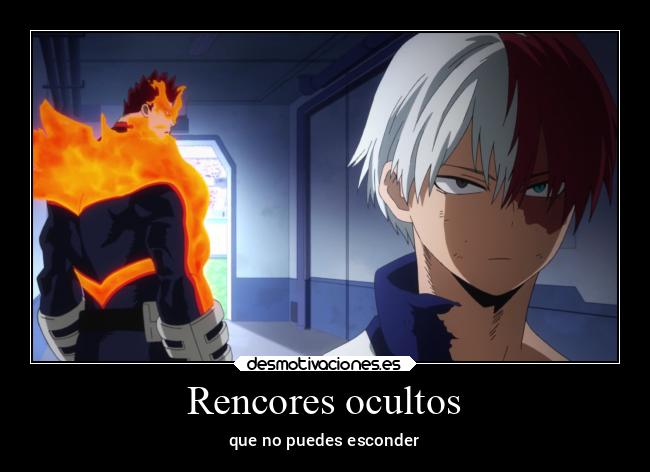 Rencores ocultos - que no puedes esconder