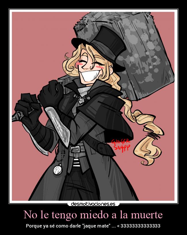 No le tengo miedo a la muerte -