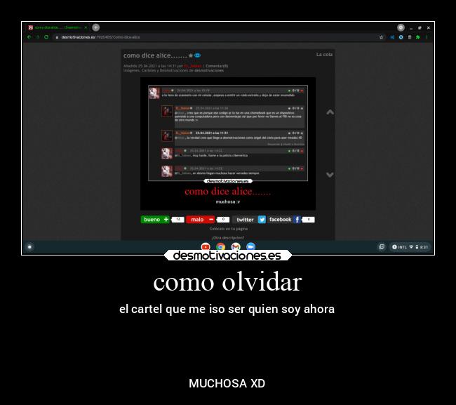 como olvidar - el cartel que me iso ser quien soy ahora




MUCHOSA XD