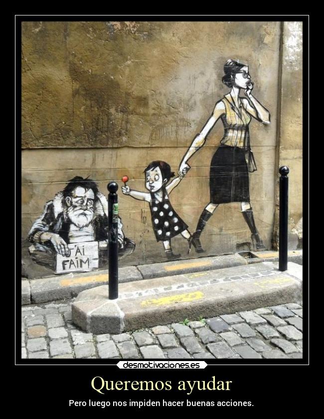 Queremos ayudar - 