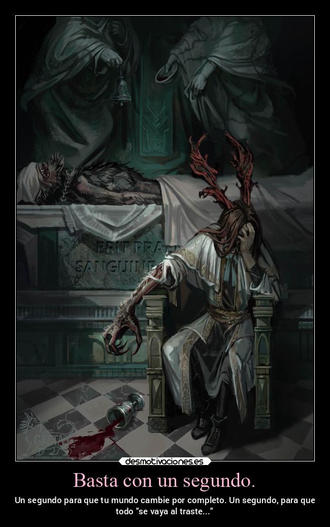 Basta con un segundo. - 