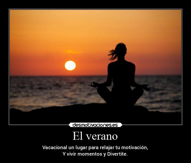 El verano -