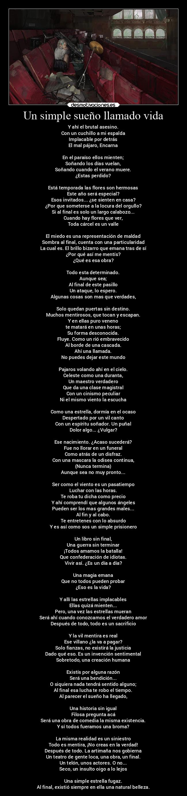 carteles vida filosofia llorar sentimientos profundo triste romanticismo desmotivaciones