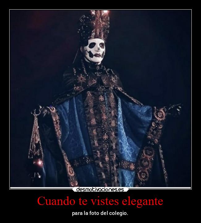 Cuando te vistes elegante -