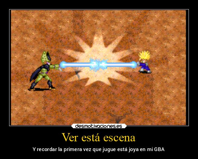 Ver está escena - Y recordar la primera vez que jugue está joya en mi GBA