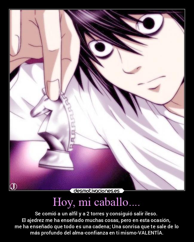 Hoy, mi caballo.... - 