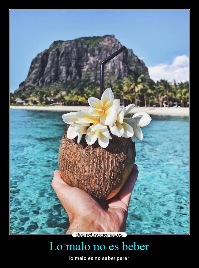 Lo malo no es beber - 