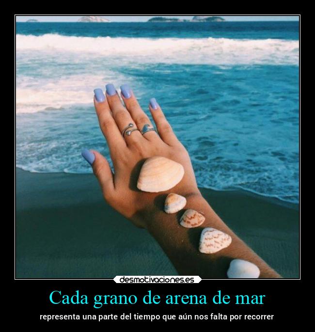 Cada grano de arena de mar - 