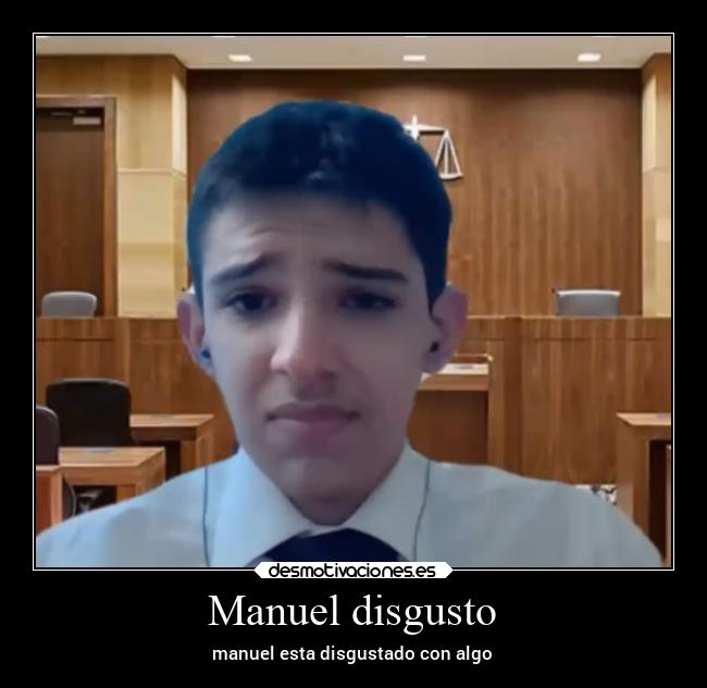 Manuel disgusto -