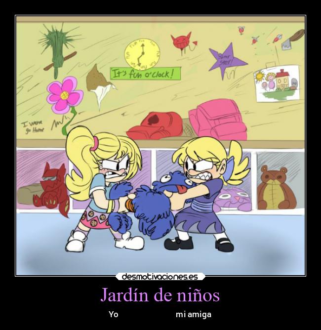 Jardín de niños - Yo mi amiga