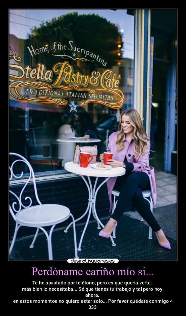 Perdóname cariño mío si... - 
