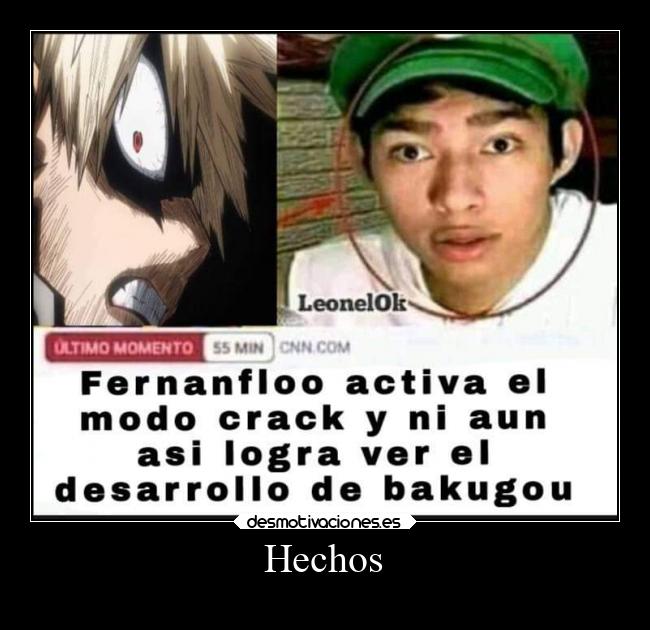 carteles anime kacchan bokunohero hechos desmotivaciones