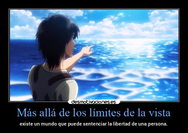 Más allá de los límites de la vista - existe un mundo que puede sentenciar la libertad de una persona.