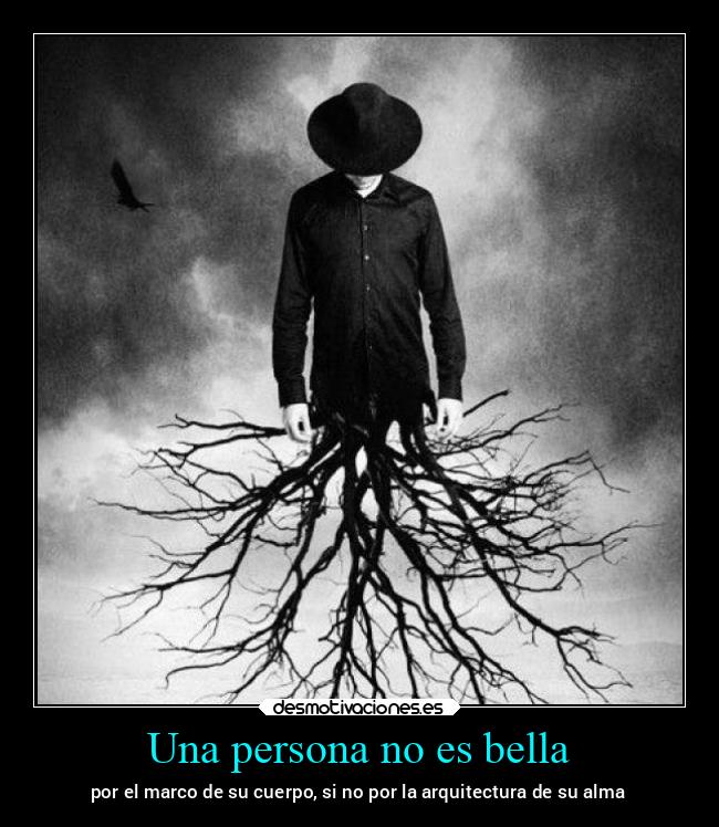 Una persona no es bella -