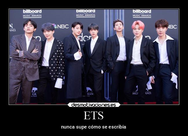 ETS - nunca supe cómo se escribía