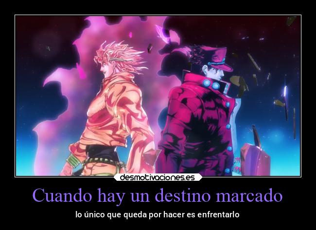 carteles destino anime desmotivaciones