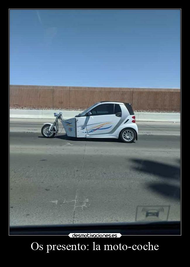 carteles humor motocoche vehiculo desmotivaciones