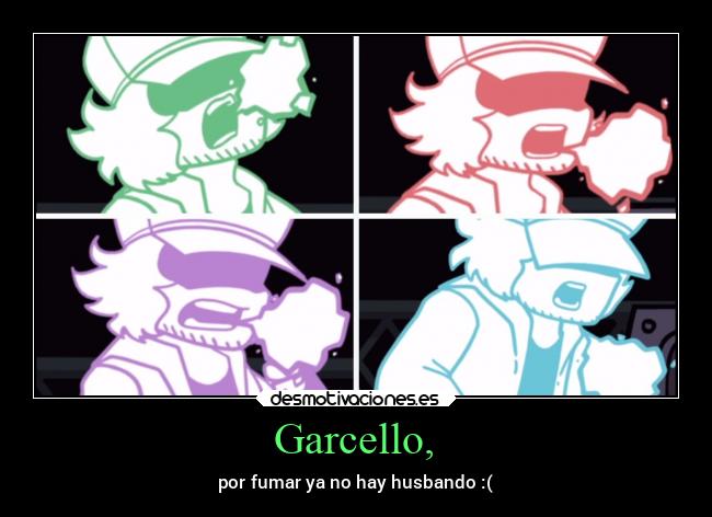 carteles tristeza garcello husbando personajes desmotivaciones