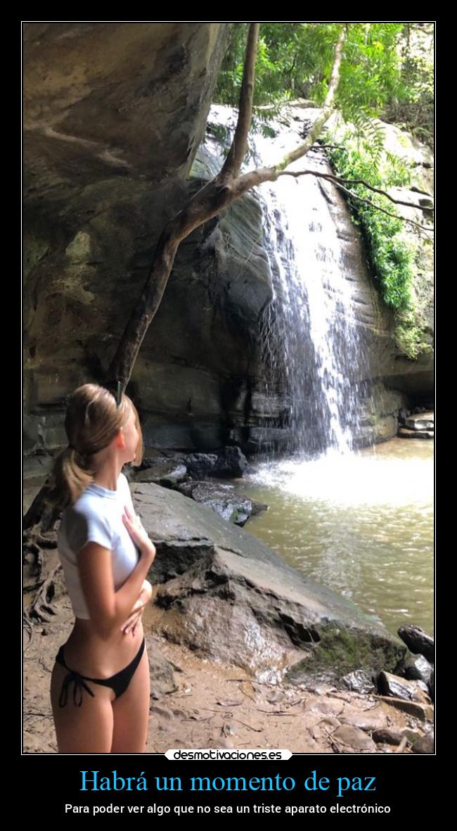 Habrá un momento de paz -