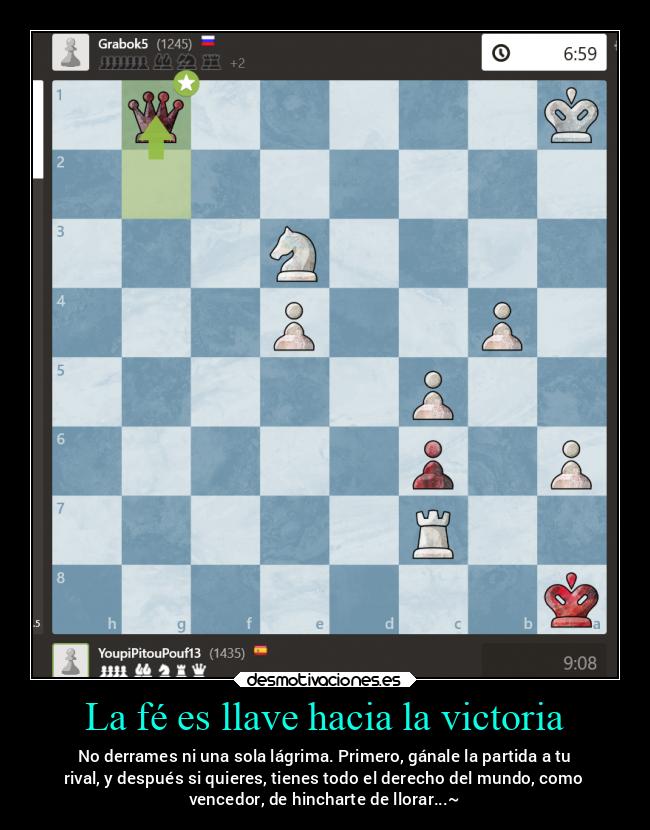 La fé es llave hacia la victoria - 