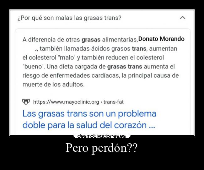 Pero perdón?? -