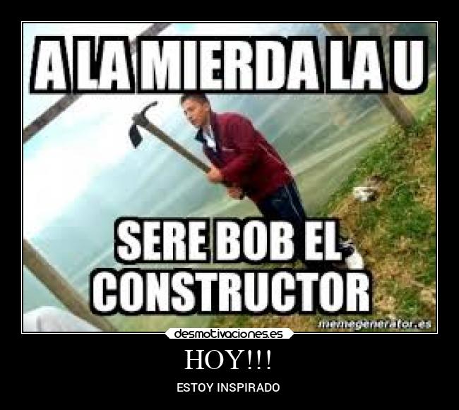 HOY!!! - ESTOY INSPIRADO
