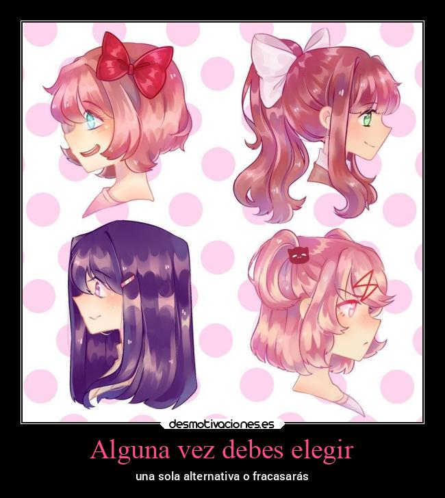 carteles anime amor dokidoki uwu boreafujoshi desmotivaciones