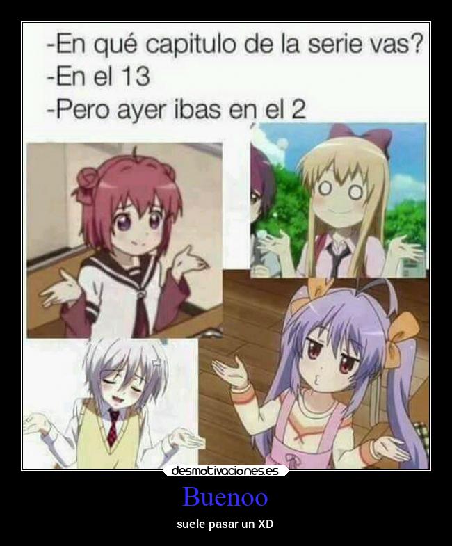 carteles anime que puedo dejar ver desmotivaciones