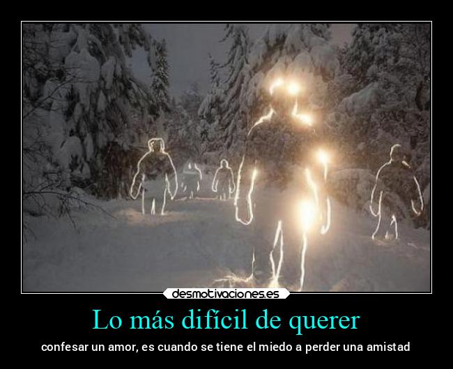 Lo más difícil de querer - 