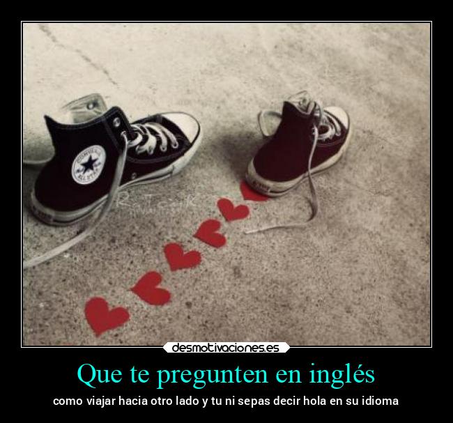 Que te pregunten en inglés - 
