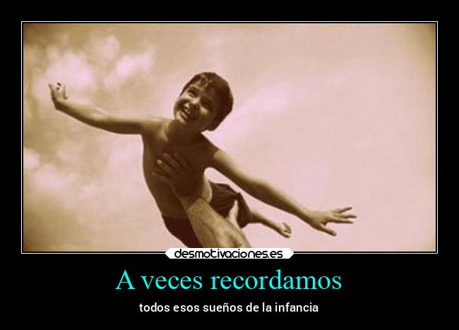 A veces recordamos - 