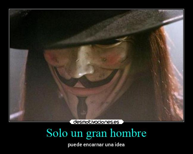 Solo un gran hombre -