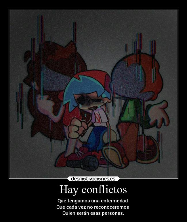 Hay conflictos -