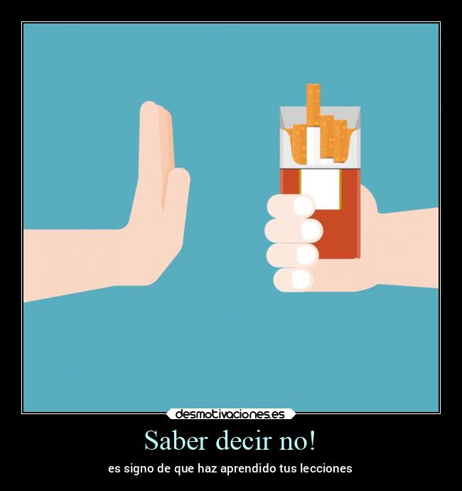 Saber decir no! - 