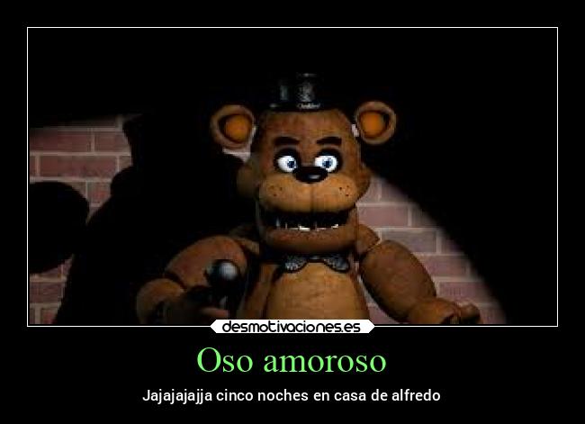 Oso amoroso - Jajajajajja cinco noches en casa de alfredo