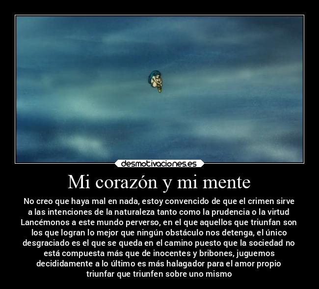 Mi corazón y mi mente -